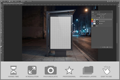 Billboard Bus Stop Product Image 2