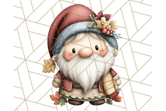 Fall Gnome Clipart PNG Cute Thanksgiving Gnomes Product Image 3
