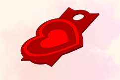 Hearts, 40 OZ Tumbler, STL/3MF files for 3D Printing Product Image 3