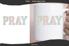 Pray cottage core png design for T-shirts Product Image 3