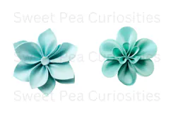 Turquoise, Tiffany Blue, Flowers, Ephemera, PNG, Clipart Product Image 3