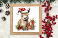 Christmas Farm Animals Clipart, Christmas PNG Product Image 3