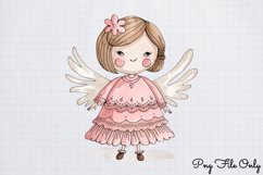 Pink Christmas Gingerbread sublimation Clipart PNG Product Image 1