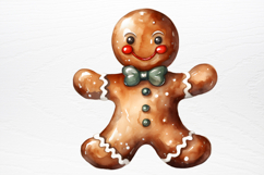Gingerbread Man Sublimation Clipart PNG Product Image 3