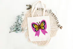 Butterfly Bow Machine Embroidery Product Image 3
