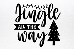 Farmhouse Vintage Christmas Sign SVG Product Image 3