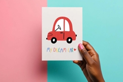 Dream Car Poster Print | EPS SVG PNG JPG Product Image 3