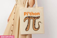Pi&#039;thon PNG, Pi Day Sublimation PNG Product Image 1