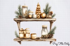 Cozy Christmas Clipart PNG Product Image 1