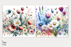 Flower digital paper Product Image 3