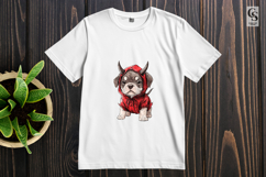 Cute Devil Puppy Dog Clipart Sublimation PNG Product Image 3