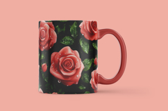 Pink Rose Drops Digital Paper Product Image 3