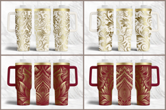 40oz Tumbler laser svg engraved wrap Product Image 5