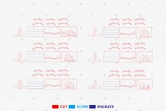 Personalized Mama Bear and Baby Sign SVG Product Image 2