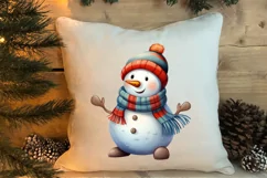 Funny Snowman Sublimation Clipart, Christmas PNG Product Image 3