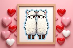 Couple Cat Cup Valentine Clipart, Valentines Clipart Product Image 3
