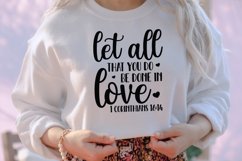 Let all that you do be done in love 1 corinthians 16:14 Product Image 3