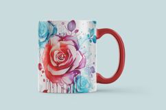 Pink Rose Garden Digital Paper Product Image 3