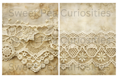 Shabby Chic, Lace, Mixed Media, Papers, Junk Journal Product Image 3