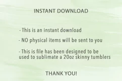 St Patrick's Day 20 Oz Skinny Tumbler Design Product Image 3