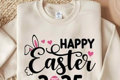 Happy Easter 2025 SVG, Easter 2025 SVG, Kids Easter Gift Product Image 3