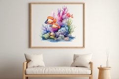 20 watercolor underwater world, Vector Graphics, SVG, PNG, Product Image 3