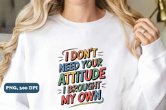Sarcastic Sublimation PNG design, Funny png design Product Image 3
