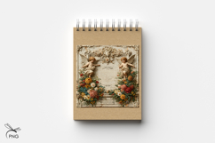 Victorian style digital paper, background clipart Product Image 3