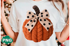Faux Yarn Fall Png Crochet Pumpkin Png,Faux Yarn Fall Png Cr Product Image 2