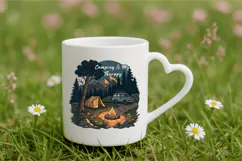 Camping Mode Png ,Camping Life Png Sublimation Design Product Image 3