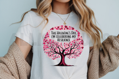 Valentines Day Resilience Tree Of Hearts Holiday Digital Product Image 2