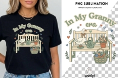 In My Granny Era PNG | Vintage Goose Garden Design Product Image 3