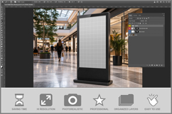 Mall Interior Screen Mockup Product Image 2