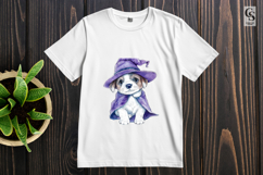 Wizard Puppy Clipart Sublimation PNG Product Image 3