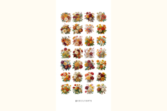 Golden Bloom - Classic Autumn Florals Clipart Bundle Product Image 3