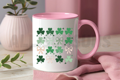 Coquette St. Patrick&#039;s Day Bow Sublimation PNG Product Image 3