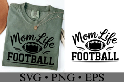 Mom Life Football Svg | Sport Svg | Shirt Svg Product Image 3