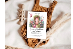 Baby Shower Invitation Template 170 Product Image 3