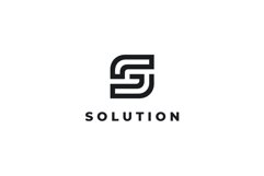 Letter S round logo design vector template Product Image 3