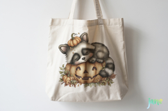 Cute Halloween Fall Animal Sublimation Clipart Product Image 4