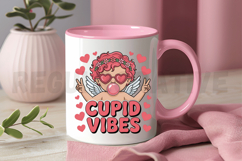 Cupid Vibes PNG, Heart Valentine Day Sublimation PNG Product Image 3
