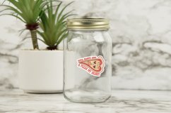 You&#039;ll always have a pizza my heart Sticker, Skeleton Valent Product Image 3