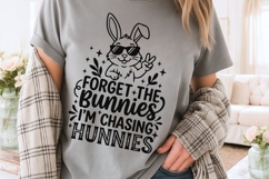 Forget The Bunnies I’m Chasing Hunnies Svg, Easter Bunny Svg Product Image 5