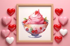 Watercolor Valentines Day Clipart, Christmas Clipart Product Image 3