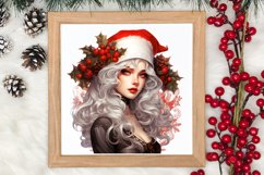 Gothic Christmas Clipart Sublimation, Gothic Christmas Product Image 3