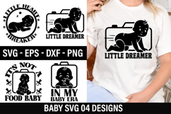 Baby Quotes SVG Design - It's Not A Food Baby Product Image 1