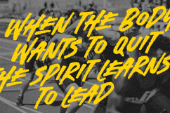 White Shadow - Sport Brush Font Product Image 6