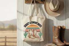 Sunset Ranch Vibes Svg, Western Cowgirl Svg, Ranch Life Svg Product Image 7