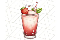 Pastel Summer Treats Clipart PNG, Cute Picnic Fair Food Art Product Image 3