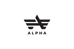 Alpha Letter A Logo Design Vector Product Image 3